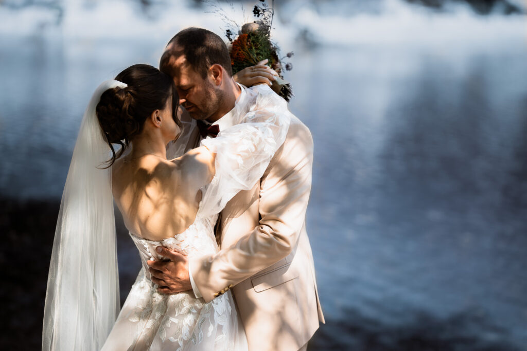 Brautpaar am Itzenplitzer Weiher