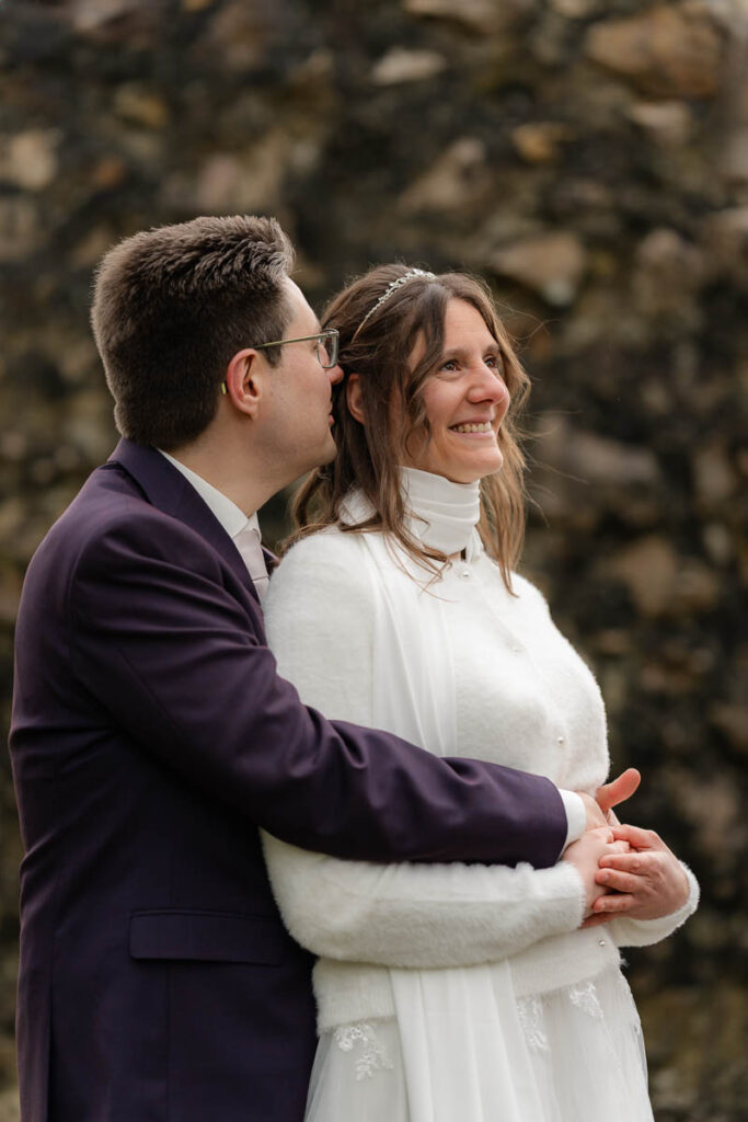 Hochzeitsfotografie eines Brautpaares